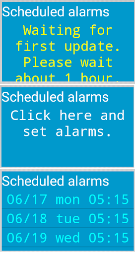 Holiday Alarm Clock Manager