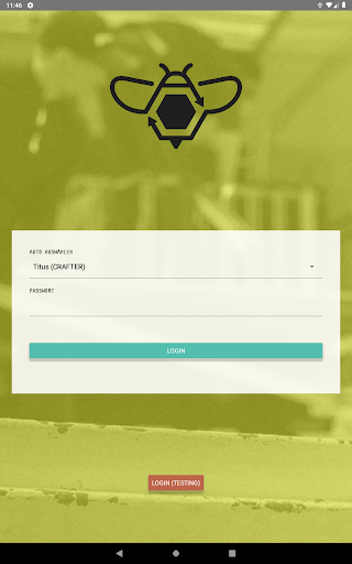 Android application ScrapBees Fahrer App screenshort