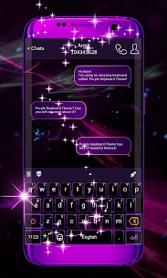 Purple Keyboard Theme For PC 1