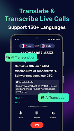 AIPhone.AI: AI Call Translate Screen 2