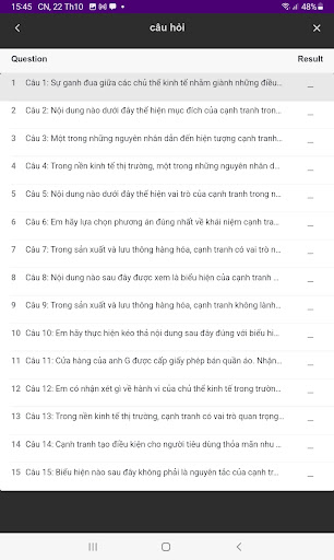 Android application Tự học GD KT- PL11-CTST screenshort