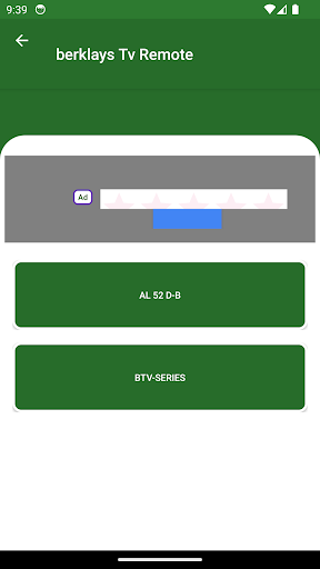 Remote for Berklays Tv Screen 2