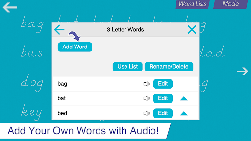 Screenshot of Writing Wizard - Alphabet ABC