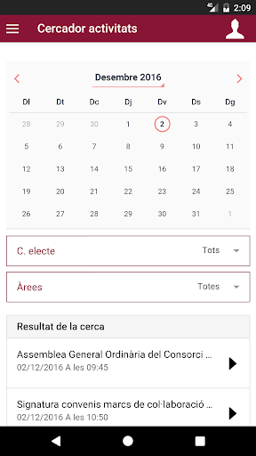 Agenda Diba Screen 2