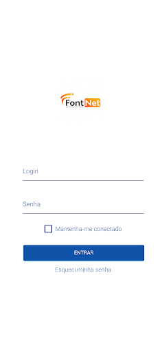 Android application Central do Assinante FontNet screenshort