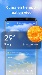 Screenshot 1 Live Weather: Radar & Widgets android