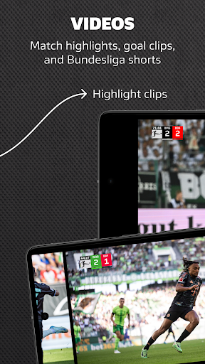 Screenshot of Bundesliga Official App