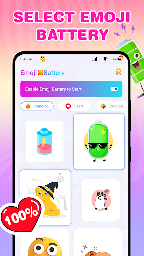 Emoji Battery - Battery Icon