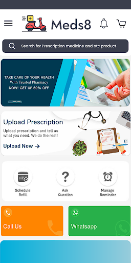 Android application Meds8 screenshort