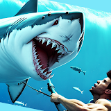Shark Attack Games Offline icon