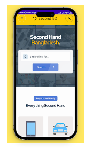 Android application Second BD screenshort