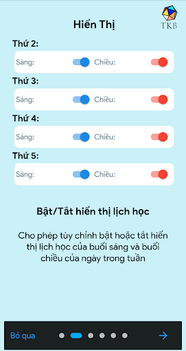 Thời Khóa Biểu 2021 Screen 3