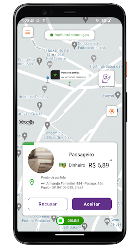 LTU Motorista Screen 3
