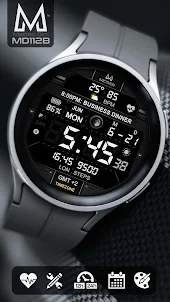 MD112B: Digital watch face
