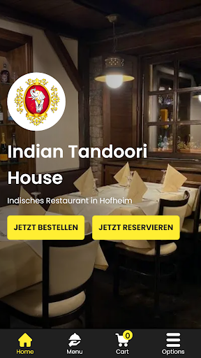Android application Indian Tandoori House screenshort