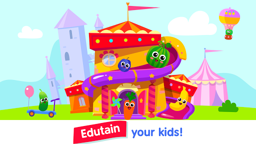 Smart Foodies! Kids Learning games for toddlers androidhappy screenshots 1