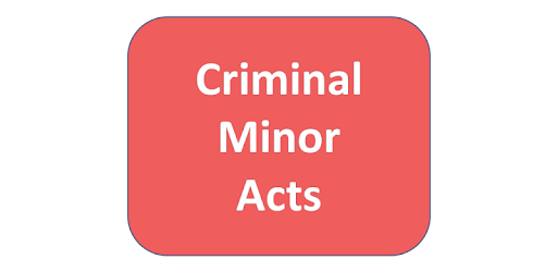 Criminal Minor Acts (Bare Acts