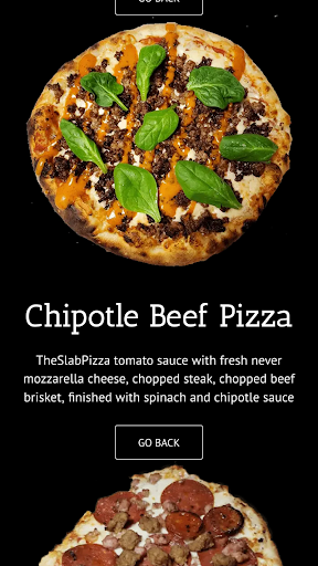 The Slab Pizza Screen 2