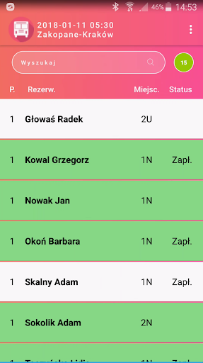 Moj-Bus.pl Kierowca Screen 3