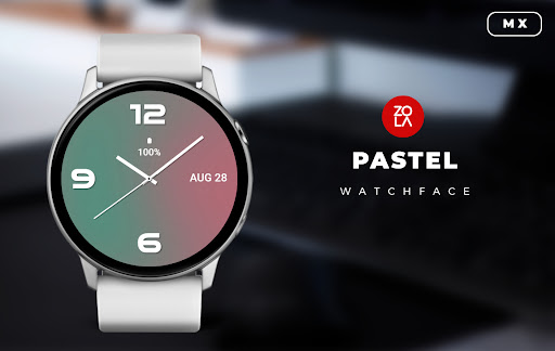 Android application Pastel MX Watch Face screenshort