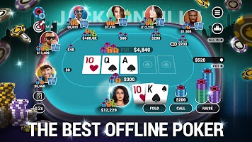 screenshot of Poker World, Offline TX Holdem