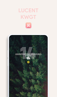 Lucent KWGT - Lucent Widgets Capture d'écran