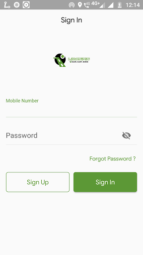 Android application LIMOS DRIVER screenshort