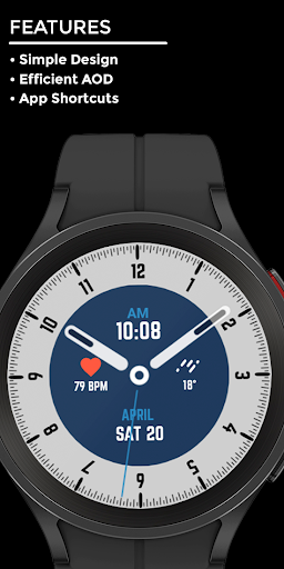 Nighty Analog 13 - watch face screenshot 7