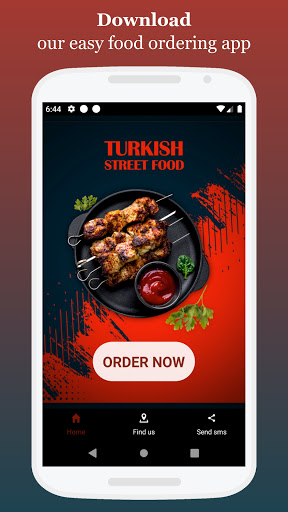 Android application Turkish Street Food screenshort