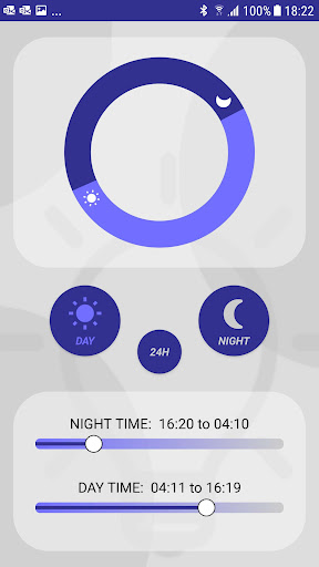 Android application Night Bright screenshort