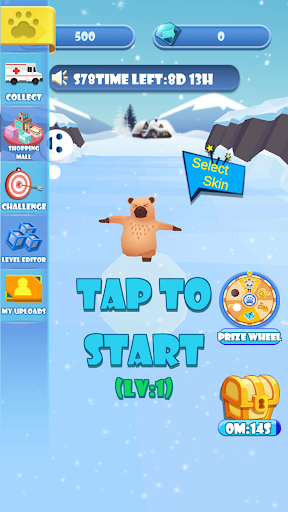 Android application Snowball Go Go Go screenshort