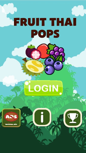 Android application Fruits Thai-Match game screenshort