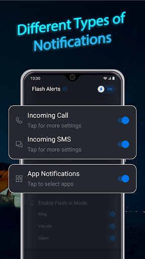 Flash Alert - LED Flashlight screenshot 6