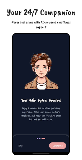 Diary with Lock: Daily Journal Screen 3