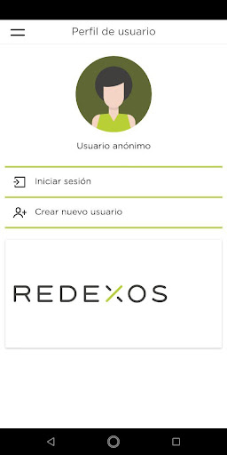 Android application RedEXOS screenshort