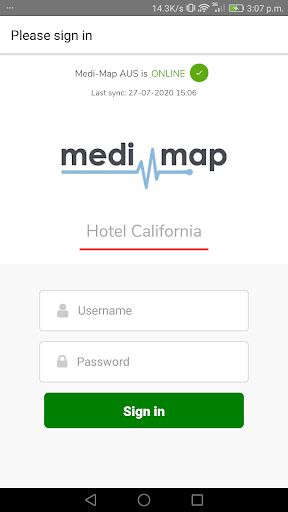 Android application MMGO screenshort