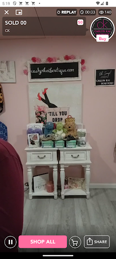 Screenshot of CK BOUTIQUE