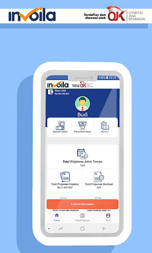 Invoila - Pinjaman Modal Usaha Screen 3