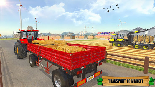 Captura 8 juego conducci tractor agrícol android