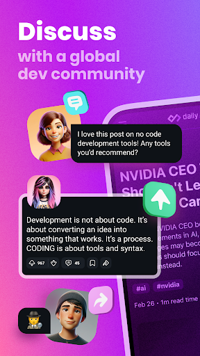 daily.dev - stay up to date Screenshot 4 - AppWisp.com