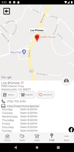 Android application Los Primos screenshort