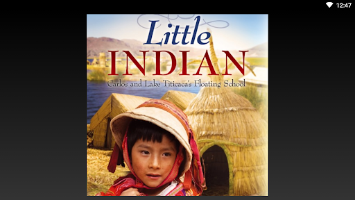 Android application Little indian: Carlos and lake screenshort