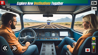 Train Games 3d Train Driving - Screenshot 2