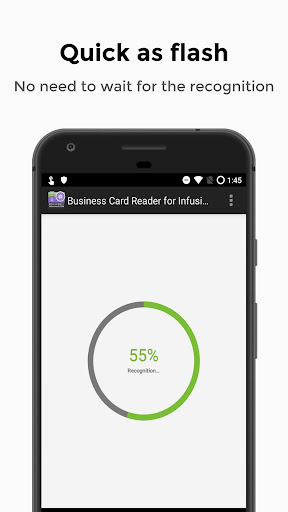 Business Card Reader for Infus