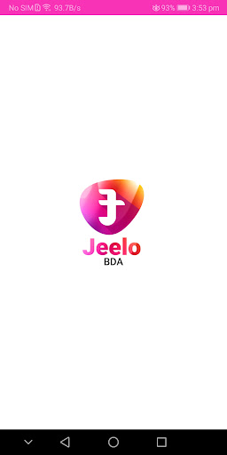 Android application Jeelo Business screenshort