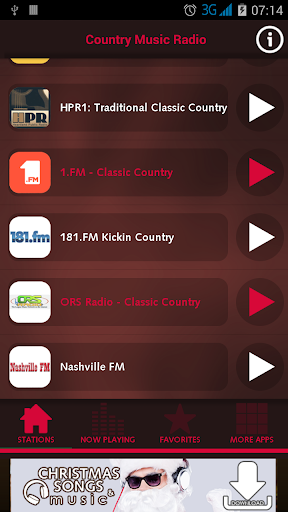 Country Music Radio Screenshot 4 - AppWisp.com