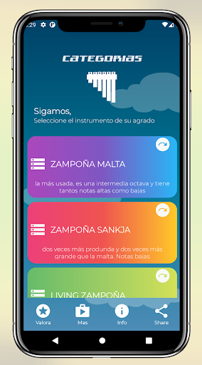 Zampoña – Latin Panpipe Screen 2