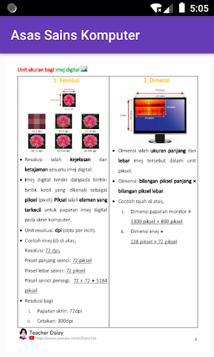 Asas Sains Komputer Screen 2