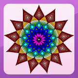 Coloring Book - Mandala HD icon