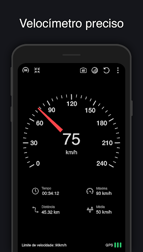 Velocímetro  GPS Odômetro